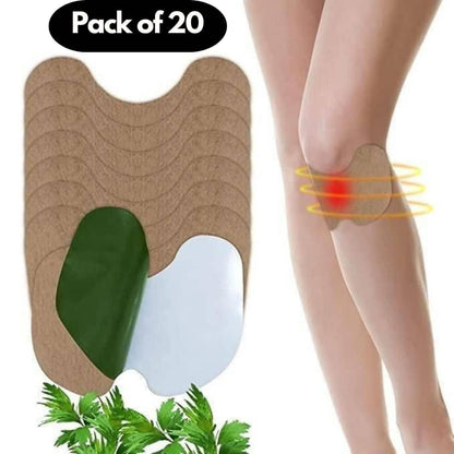 Herbal Knee Pain Relief Patches Pack of 20