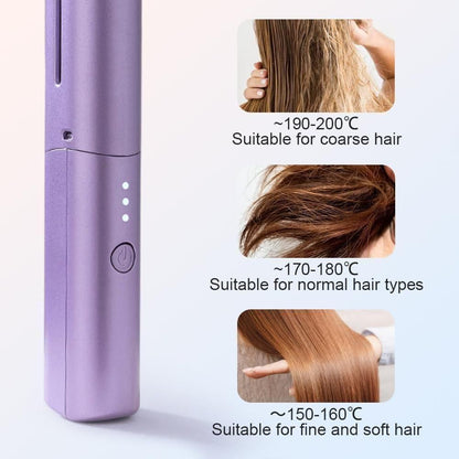 Electric Portable Mini Hair Straightener Comb
