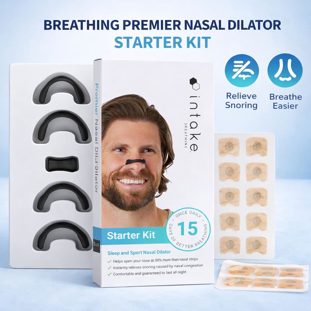 Breathing Nasal Strip Starter Kit
