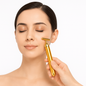 Beauty Facial Massage Roller 24k gold bar